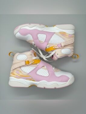 Air Jordan 8 Retro GS Arctic Punch CI1236-104 Women’s 8 / 6.5Y